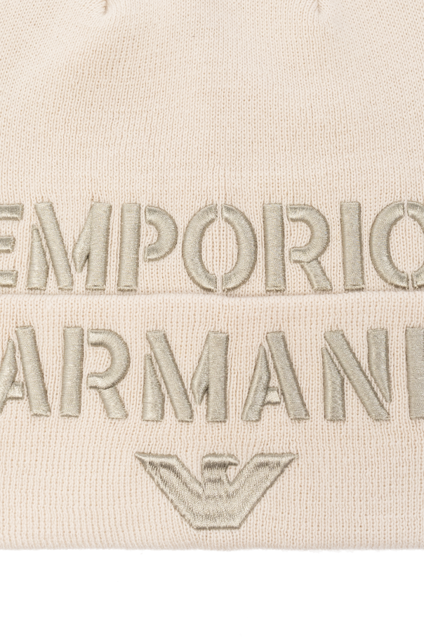 Emporio Armani Giorgio Armani Pre-Owned 1990s double-breasted trench coat Black