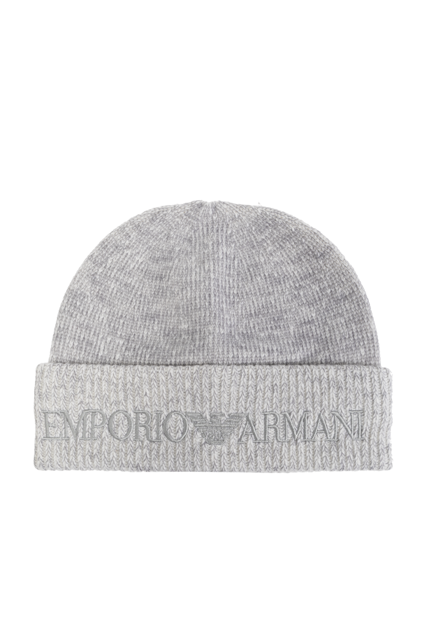 Emporio Armani Czapka z wyszytym logo