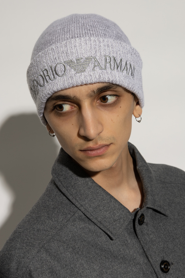 Emporio Armani Hat with embroidered logo