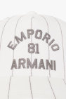 Emporio Armani WHITE Baseball cap with logo