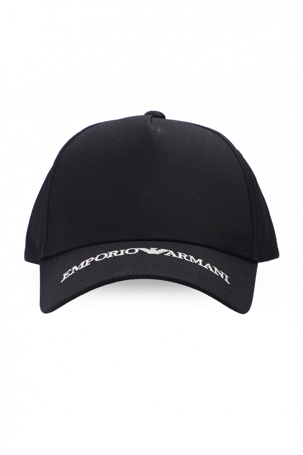 Black Branded baseball cap Emporio Armani - Vitkac TW