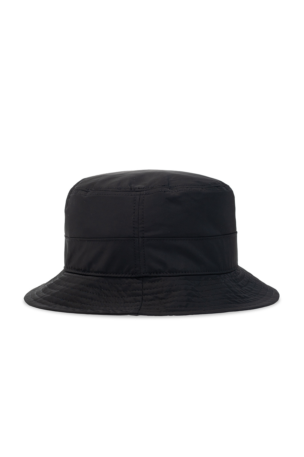 Emporio Armani logo embroidery cotton twill cap with logo detailing