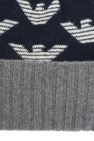 Emporio Armani Wool Trucker hat with logo