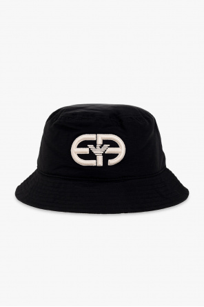 Bucket hat with logo od Emporio Armani