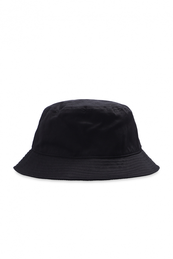 Black Bucket hat with logo Emporio Armani - Vitkac GB