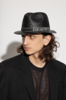 Emporio Armani BLACK Hat with logo