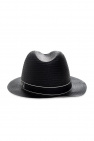 Emporio Armani BLACK Hat with logo