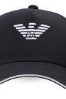Emporio Armani BLACK Branded baseball cap