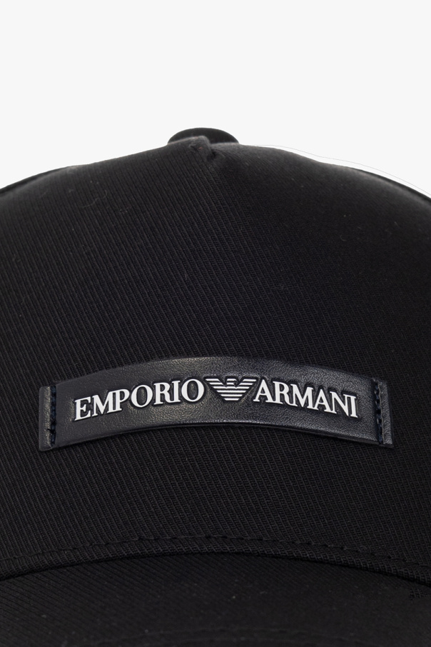 Emporio Armani emporio armani logo print canvas tote bag spf