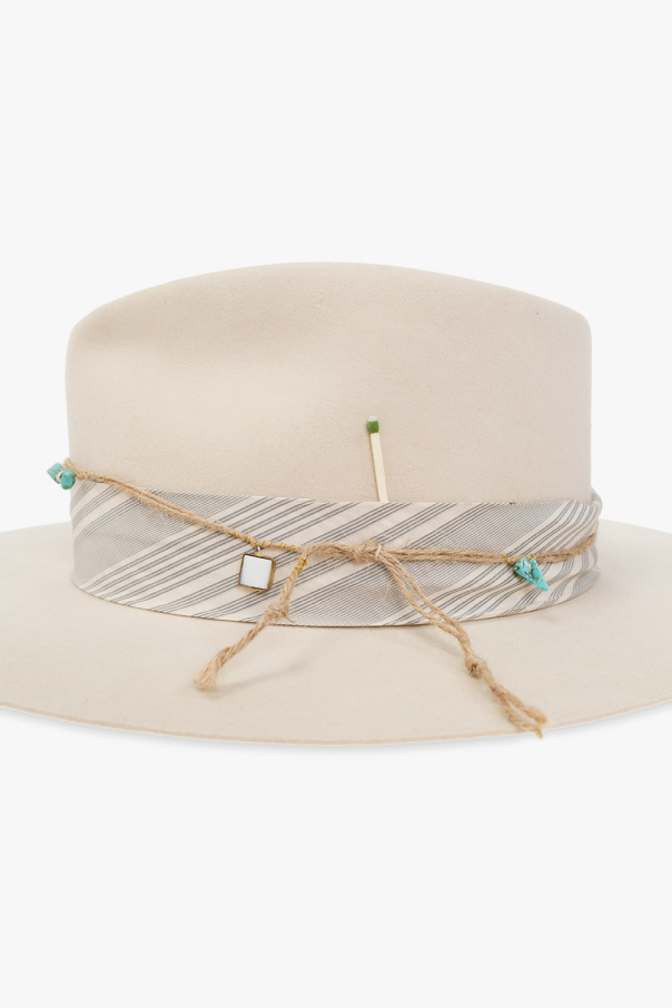 Nick Fouquet ‘Toledo’ felt embroidery hat