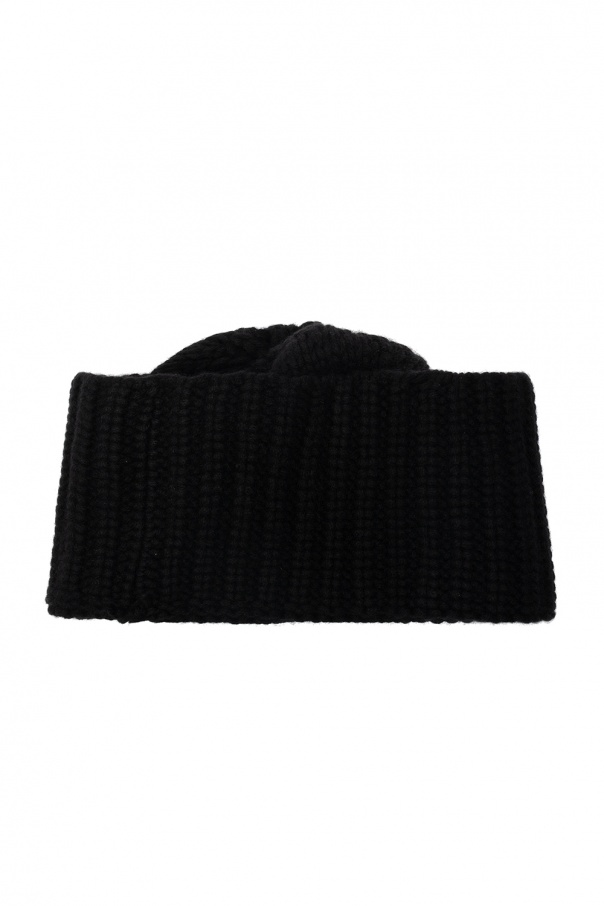 Saint Laurent Knitted hat Kimes with logo
