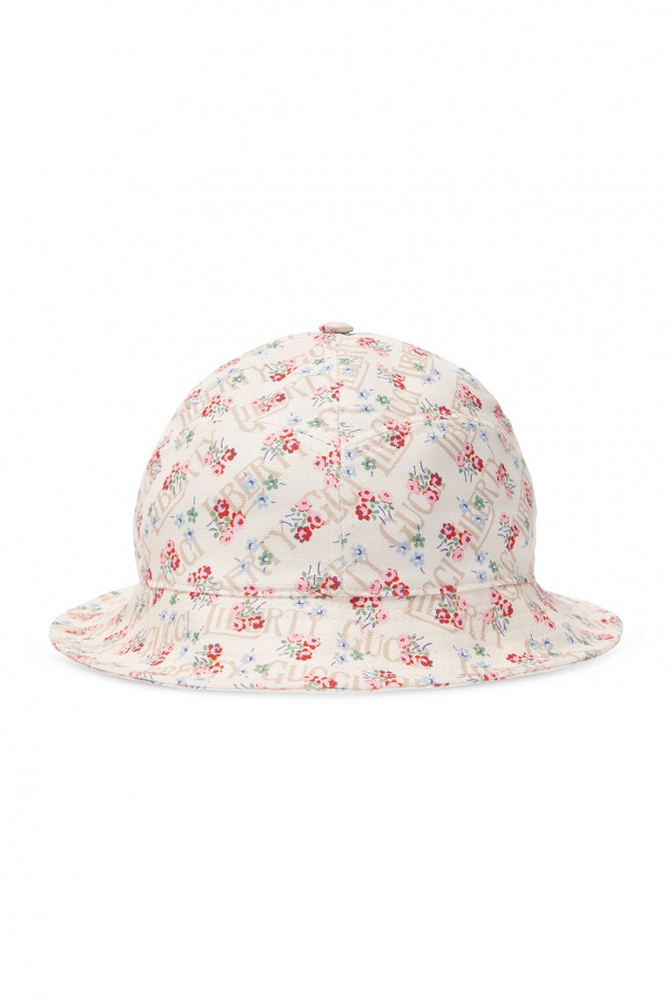 Gucci Floral-printed camo hat