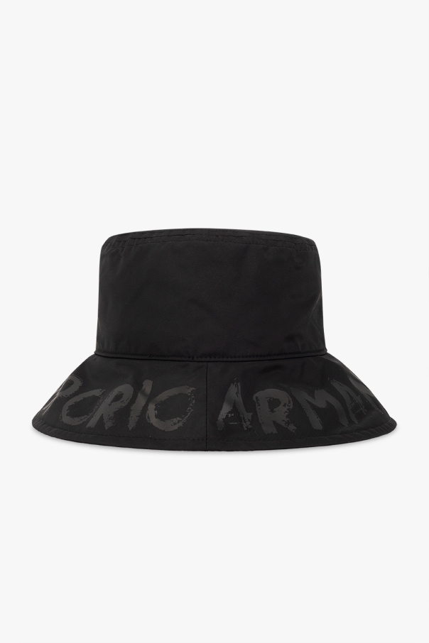 Emporio Armani Bucket dAil hat with logo
