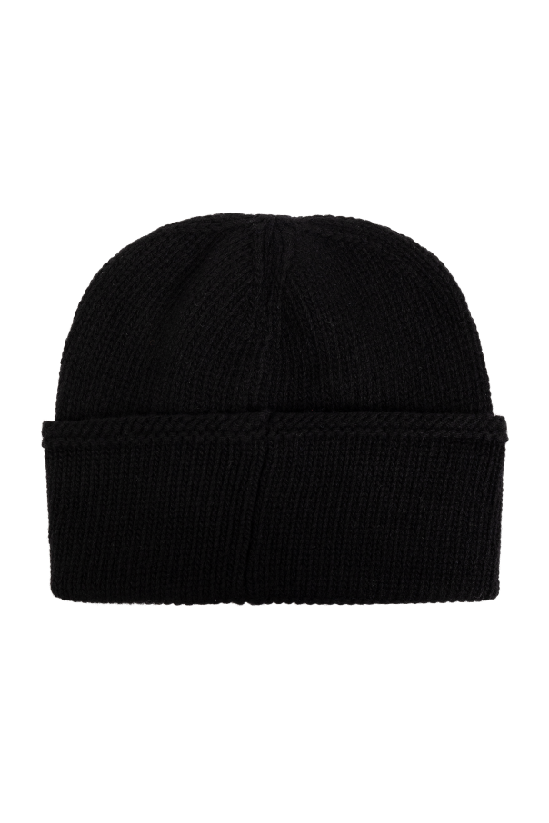 Emporio Armani Wool hat with embroidered logo