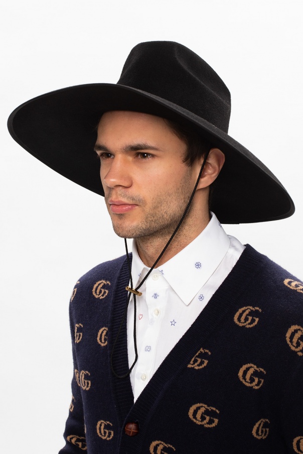 Gucci Filcowy kapelusz