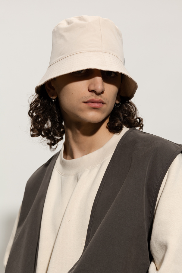 Cream Bucket hat with logo Fear Of God Essentials - Vitkac GB