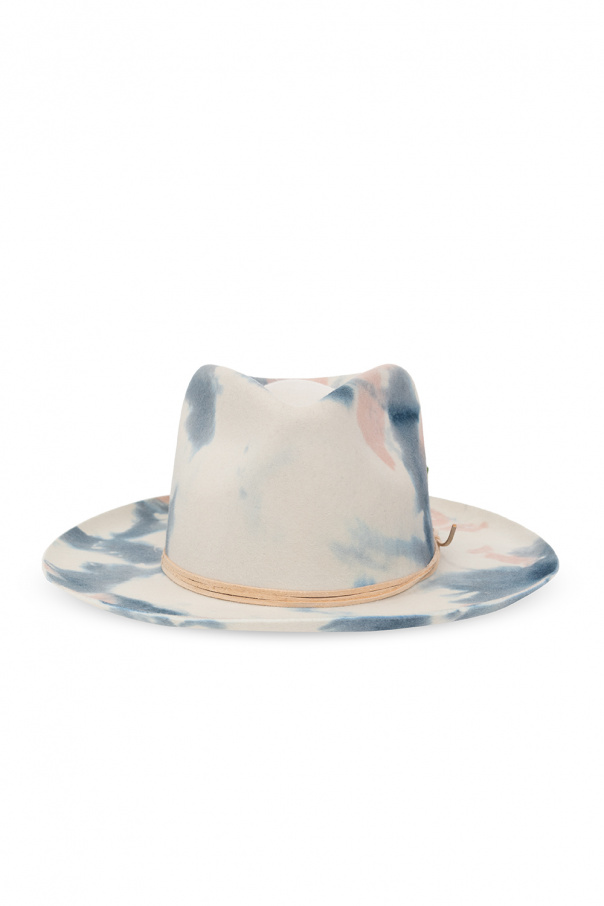 Nick Fouquet ‘Window Pane’ tie-dye Cap hat