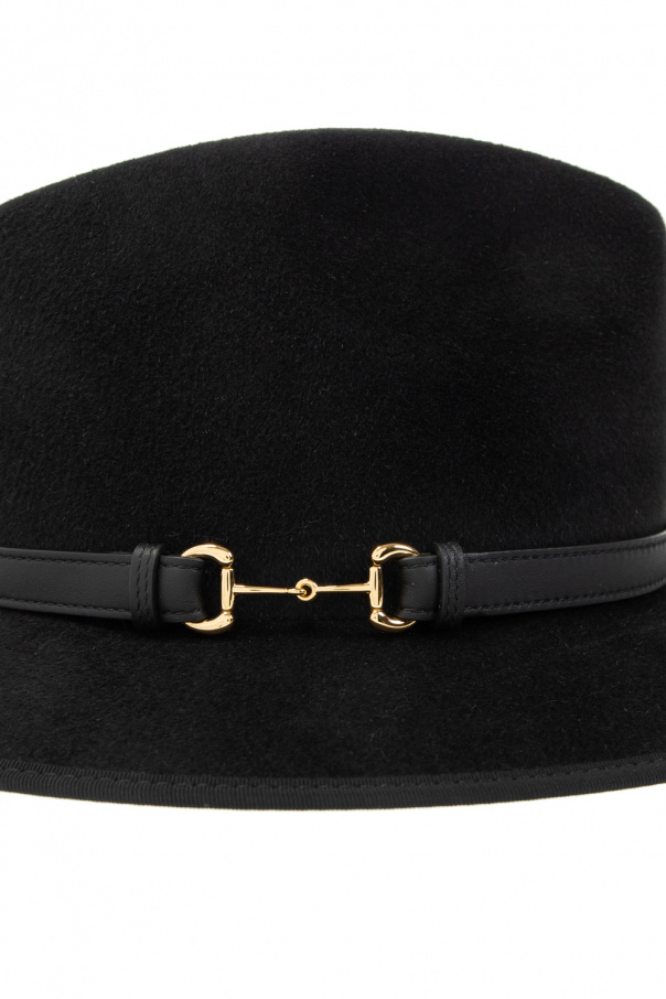 Gucci hat camera with horsebit