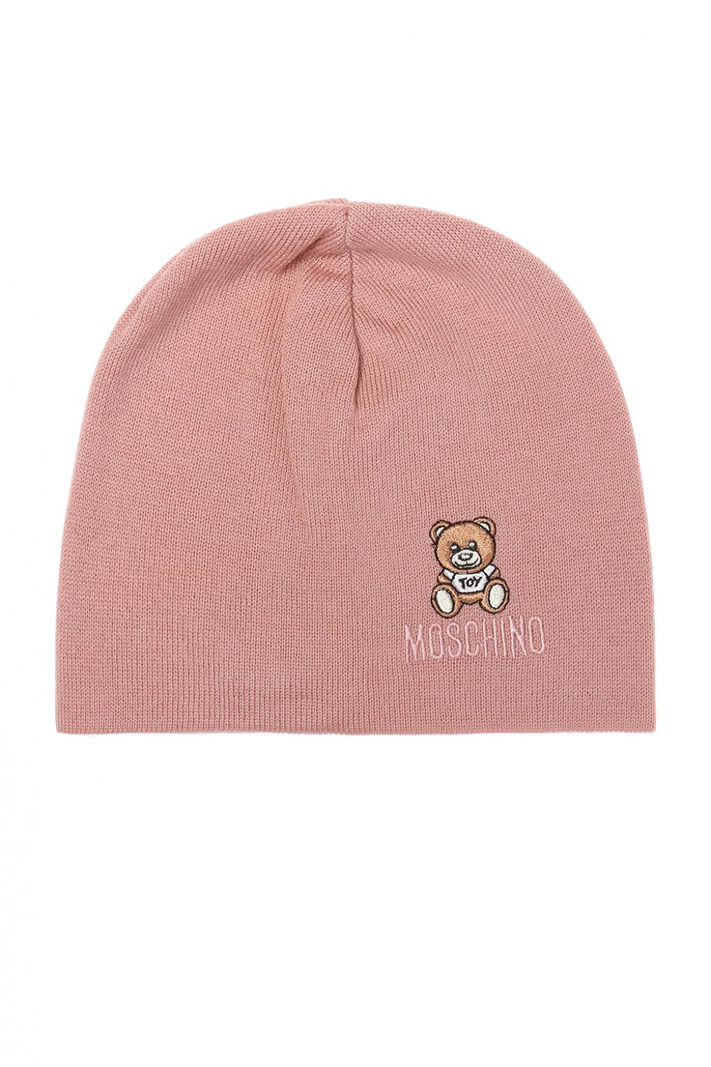 moschino teddy bear hat