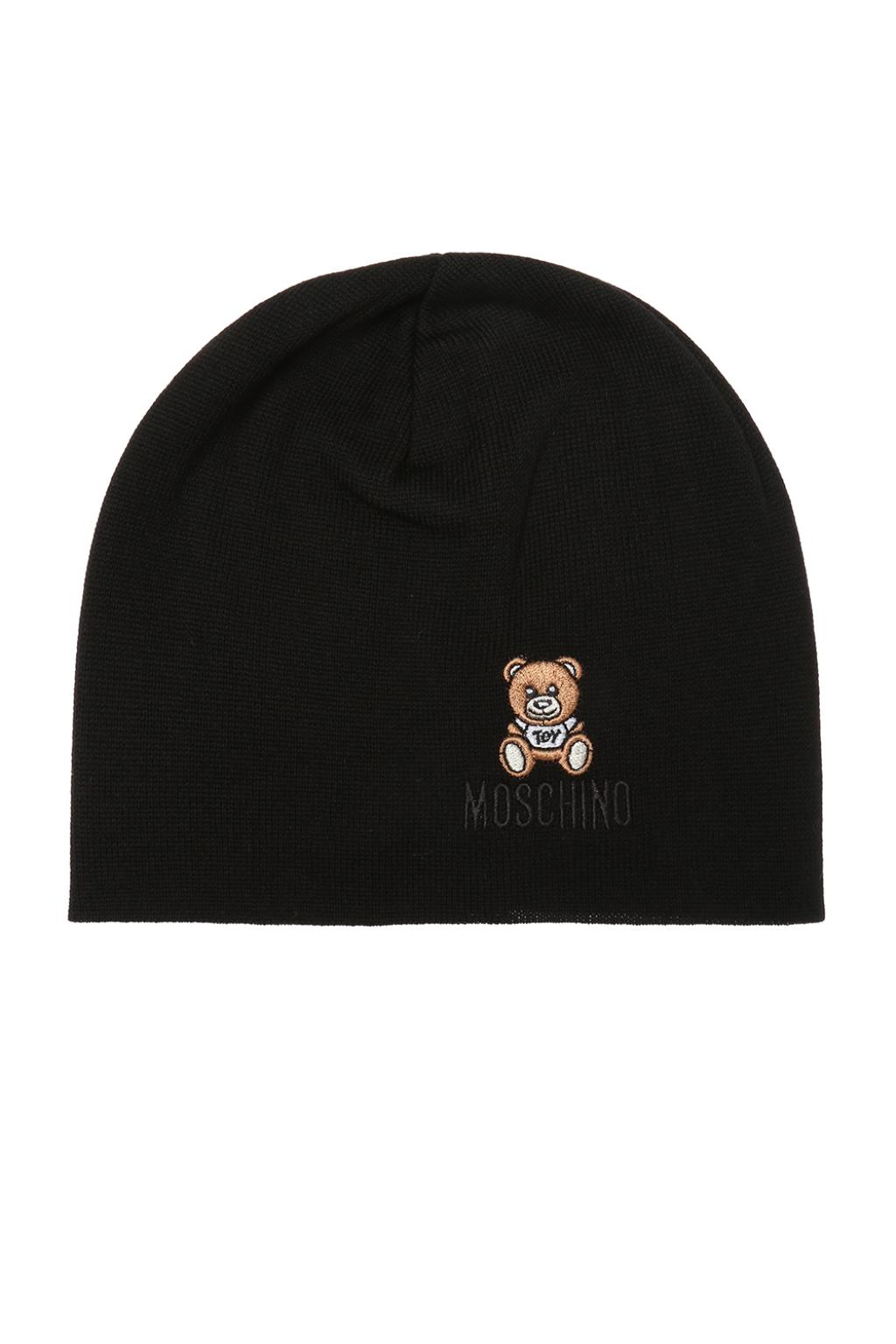 moschino teddy bear hat