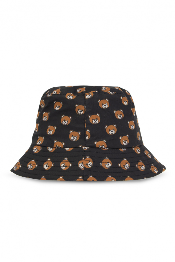 Moschino Bucket hat with teddy print