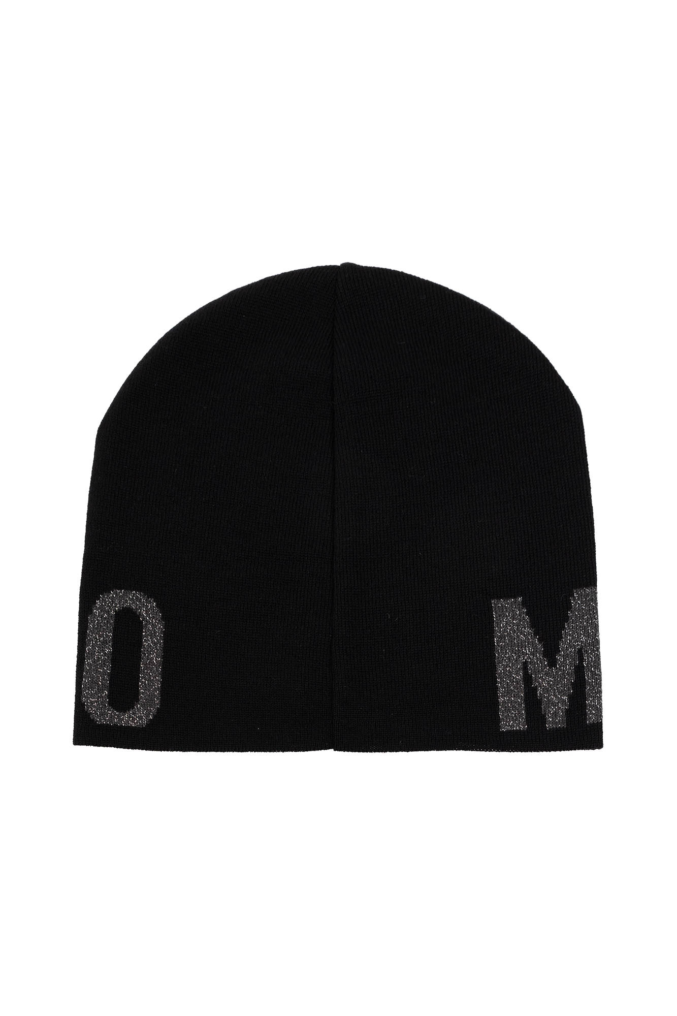 Black Beanie with logo Moschino - Vitkac Australia