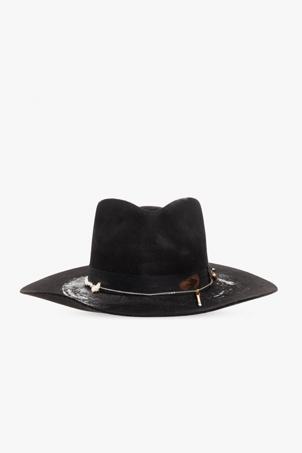 Filcowy kapelusz ‘avedon’ od Nick Fouquet