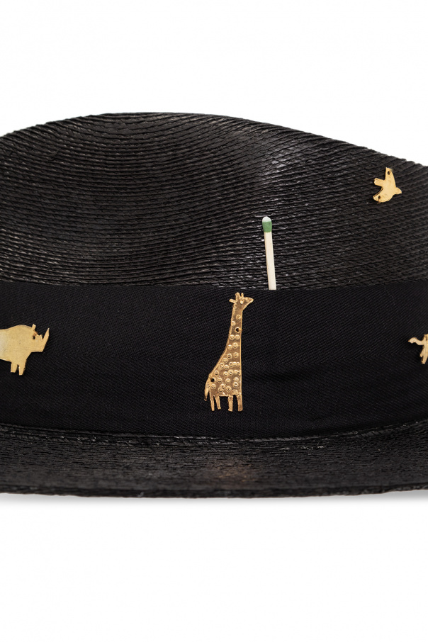 Nick Fouquet Słomiany kapelusz ‘Wild Kingdom’