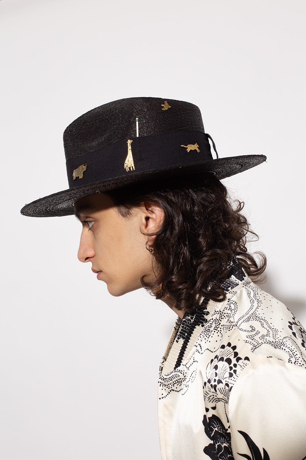 Nick Fouquet ‘Wild Kingdom’ straw hat