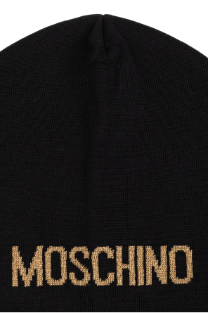 Moschino Czapka z logo