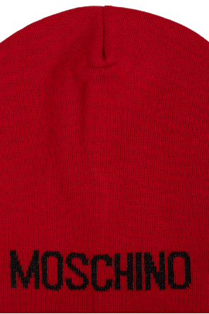 Moschino Czapka z logo