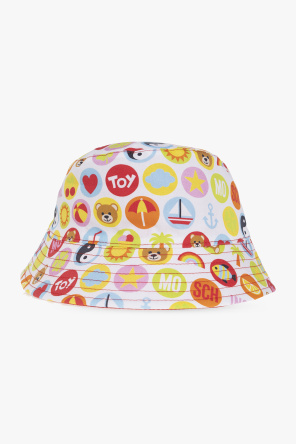 Patterned bucket hat od Moschino