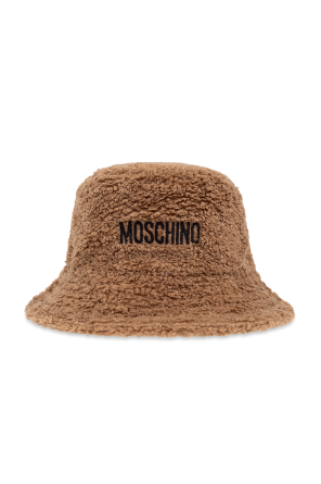 Faux-fur bucket hat