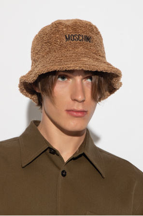 Moschino Faux-fur bucket hat