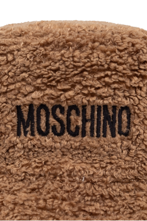 Moschino Faux-fur bucket hat