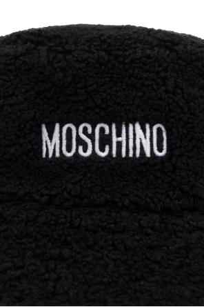 Moschino Faux-fur bucket hat