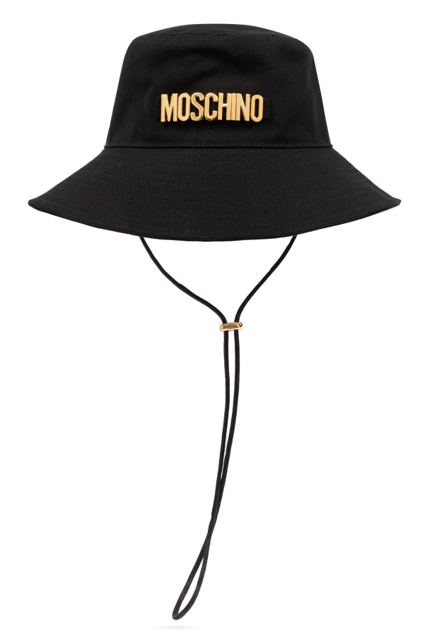 Bucket hat with logo od Moschino