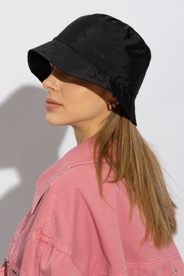 Moschino Bucket hat with monogram