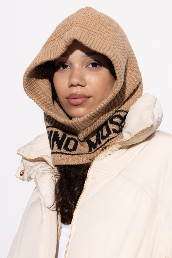 Moschino Kaptur z logo