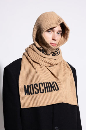 Moschino Kaptur z logo