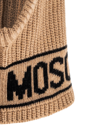 Moschino Kaptur z logo