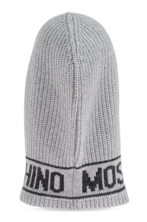 Moschino Kaptur z logo