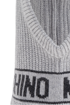 Moschino Kaptur z logo