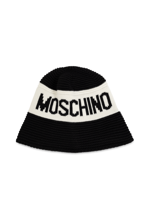 Moschino Kapelusz z logo