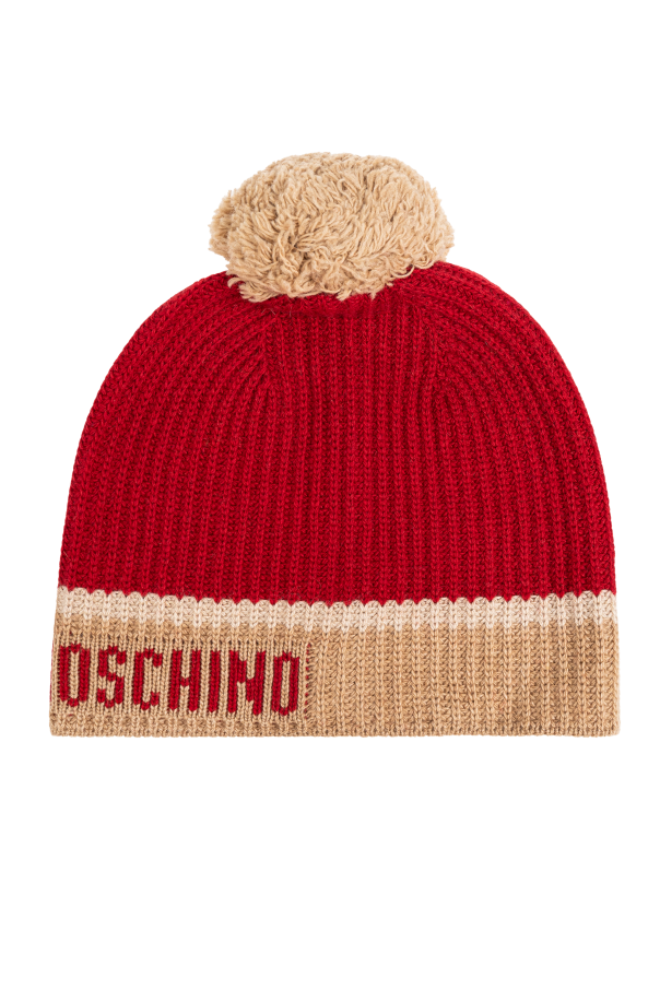 Moschino Hat with pom-pom