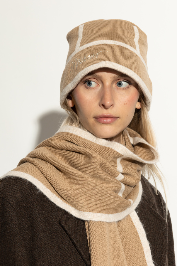 Moschino Sombrero con logo