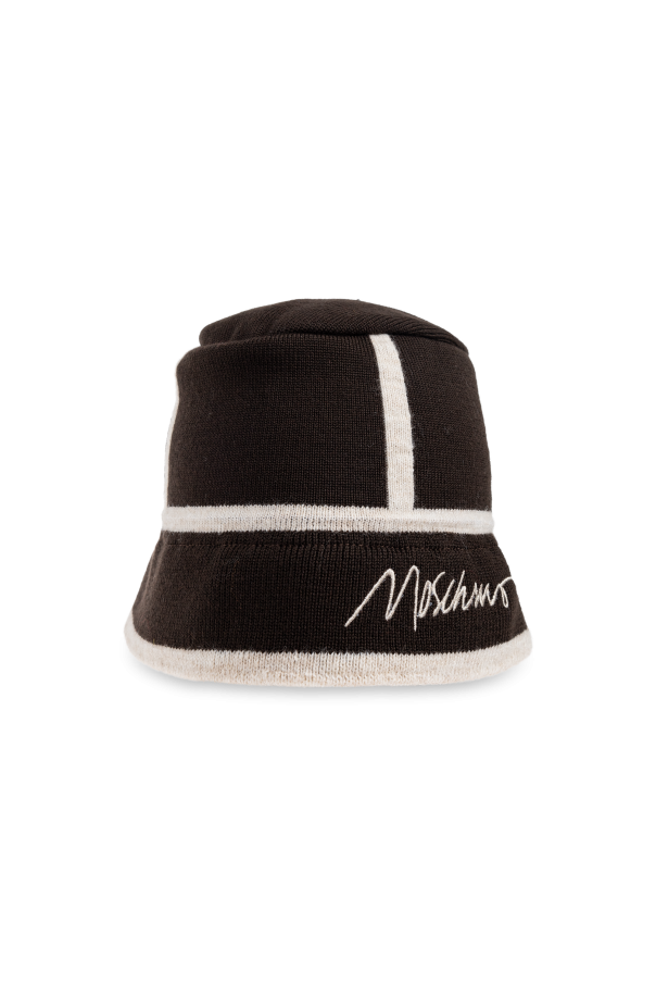 Hat with logo od Moschino