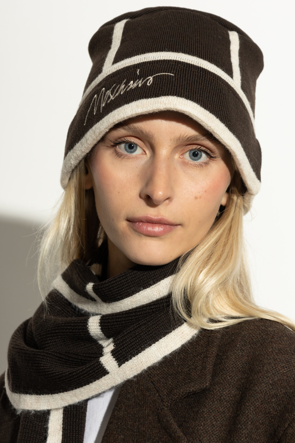 Moschino Sombrero con logo