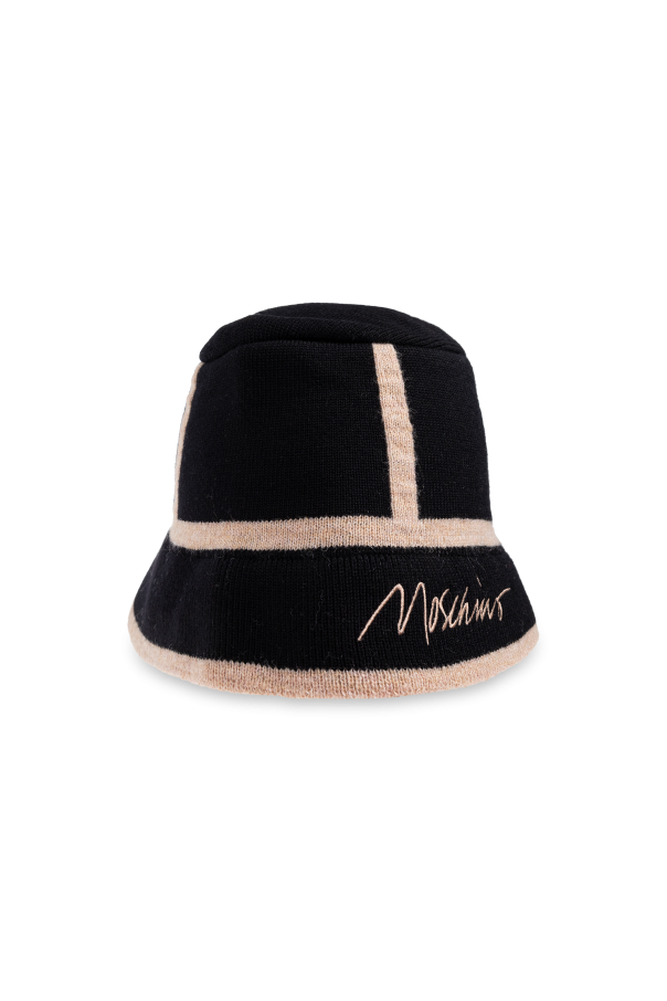 Hat with logo od Moschino