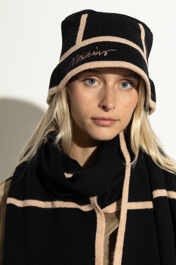 Moschino Hut mit Logo